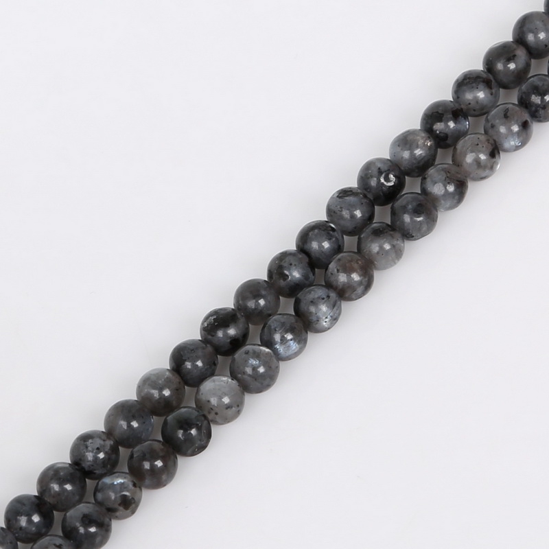 Chuỗi hạt đá mặt trăng tự nhiên 4 6 8 10mm dành cho làm trang sức thủ công DIY