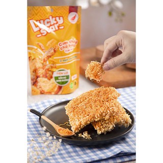 Cơm cháy chà bông lucky star vị phô mai
