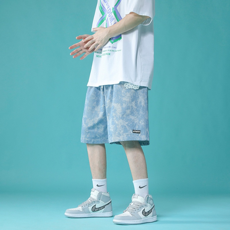 Quần short nam vải nỉ polyster co giãn, mềm mịn, thoải mái phong cách hàn quốc K236