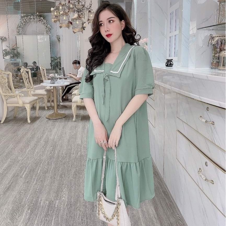 Váy bầu thiết kế đuôi cá xinh sắn VB002
