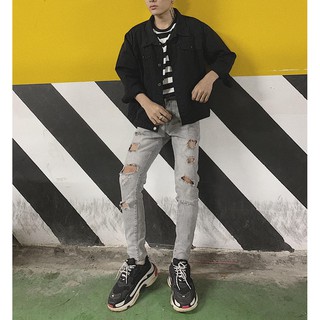 Áo khoác kaki trơn unisex