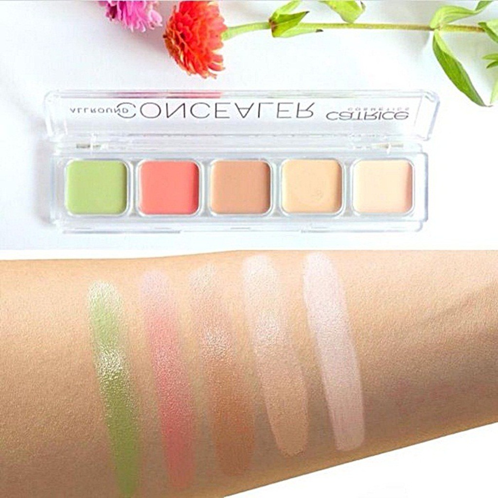 BẢNG CHE KHUYẾT ĐIỂM - TRIỆT SẮC CATRICE 5 ô CATRICE AllRound Concealer Palette 6g