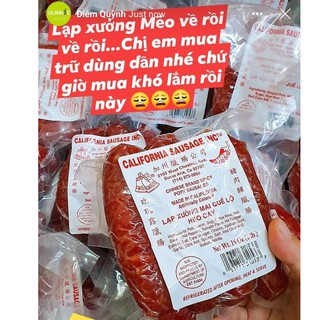 LẠP XƯỞNG TƯƠI MAI QUẾ LỘ 454G CALIFORNIA SAUSAGE CỦA MỸ CÓ SẴN