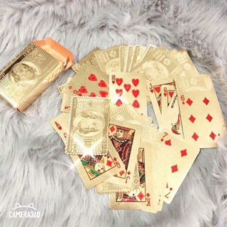 BỘ BÀI MẠ VÀNG 24K