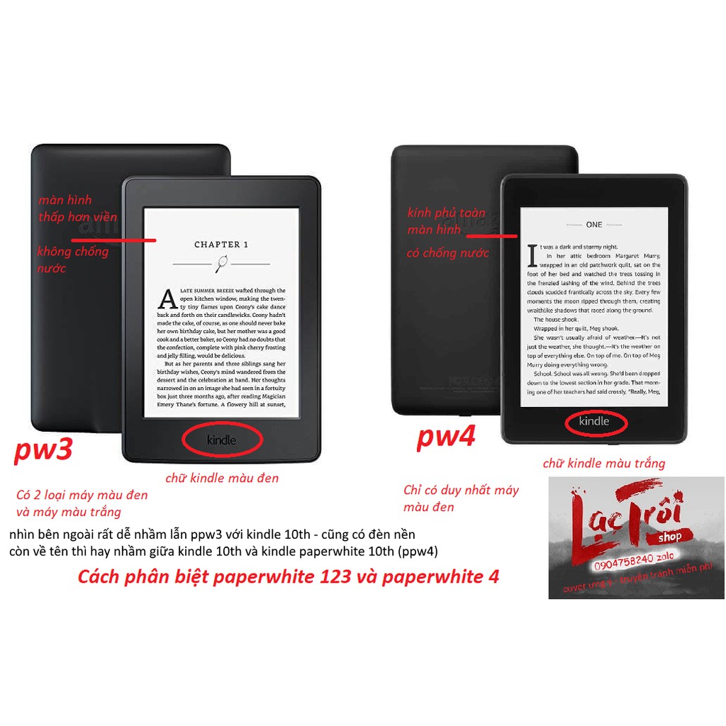 [Kindle PaperWhite 123] Bao da silicon in Họa Tiết in 3D | BigBuy360 - bigbuy360.vn