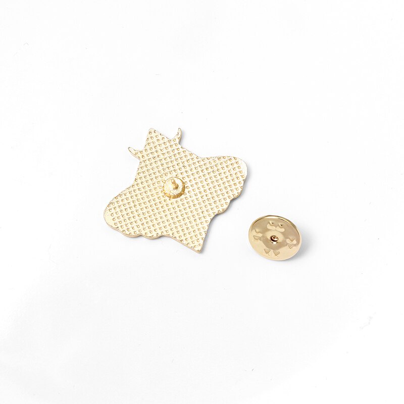 Ghim cài áo hình bươm bướm phong cách gothic độc đáo