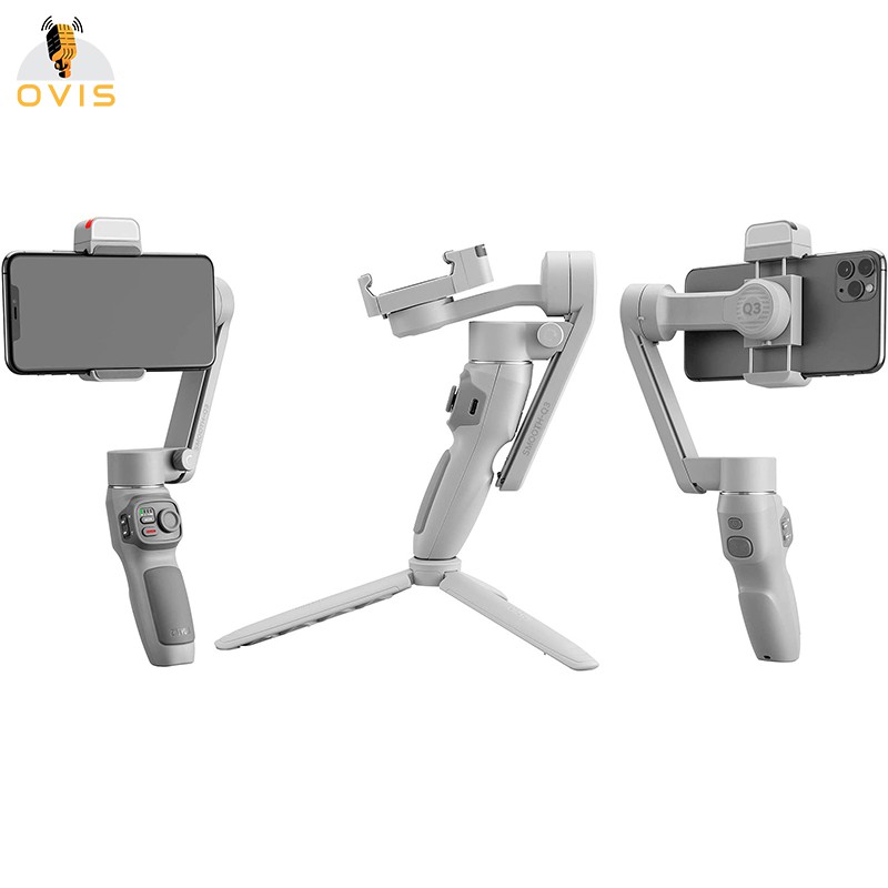 [BH 1 ĐỔI 1] Tay Cầm Chống Rung (Gimbal) Zhiyun Smooth Q3 Điều Khiển Cử Chỉ Cho Smartphone Thế Hệ Mới