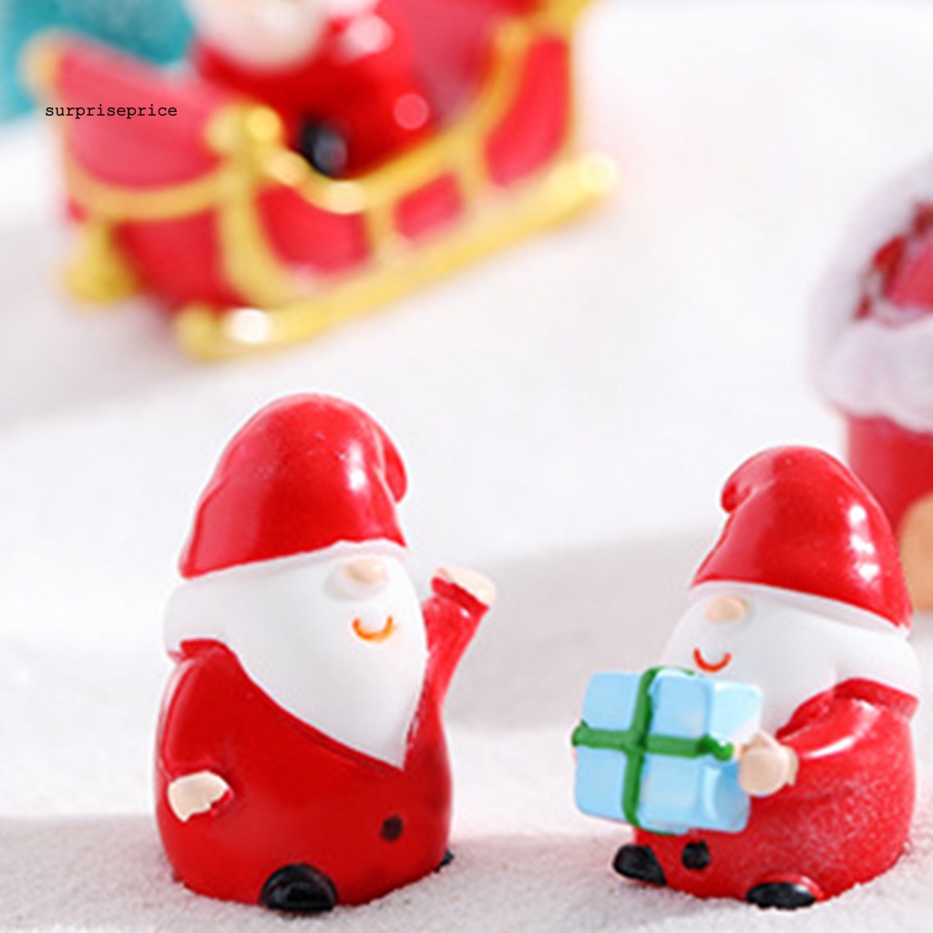 Đồ trang trí Ông Già Noel Mini Trang Trí Giáng Sinh