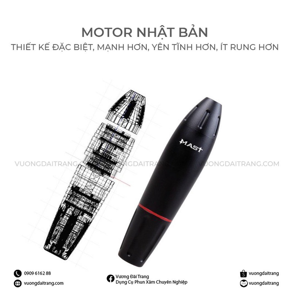 [ CHÍNH HÃNG ] Máy Pen Béo Mast WQ102 ( Chưa bao gồm nguồn )