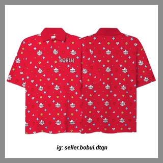[chính hãng 100%] ÁO POLO BOBUI - BEBIBO ĐỎ