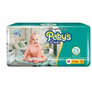 ( ( RẺ VÔ ĐỊCH ) bỉm quần Pabys Thạch Thảo XXL 36