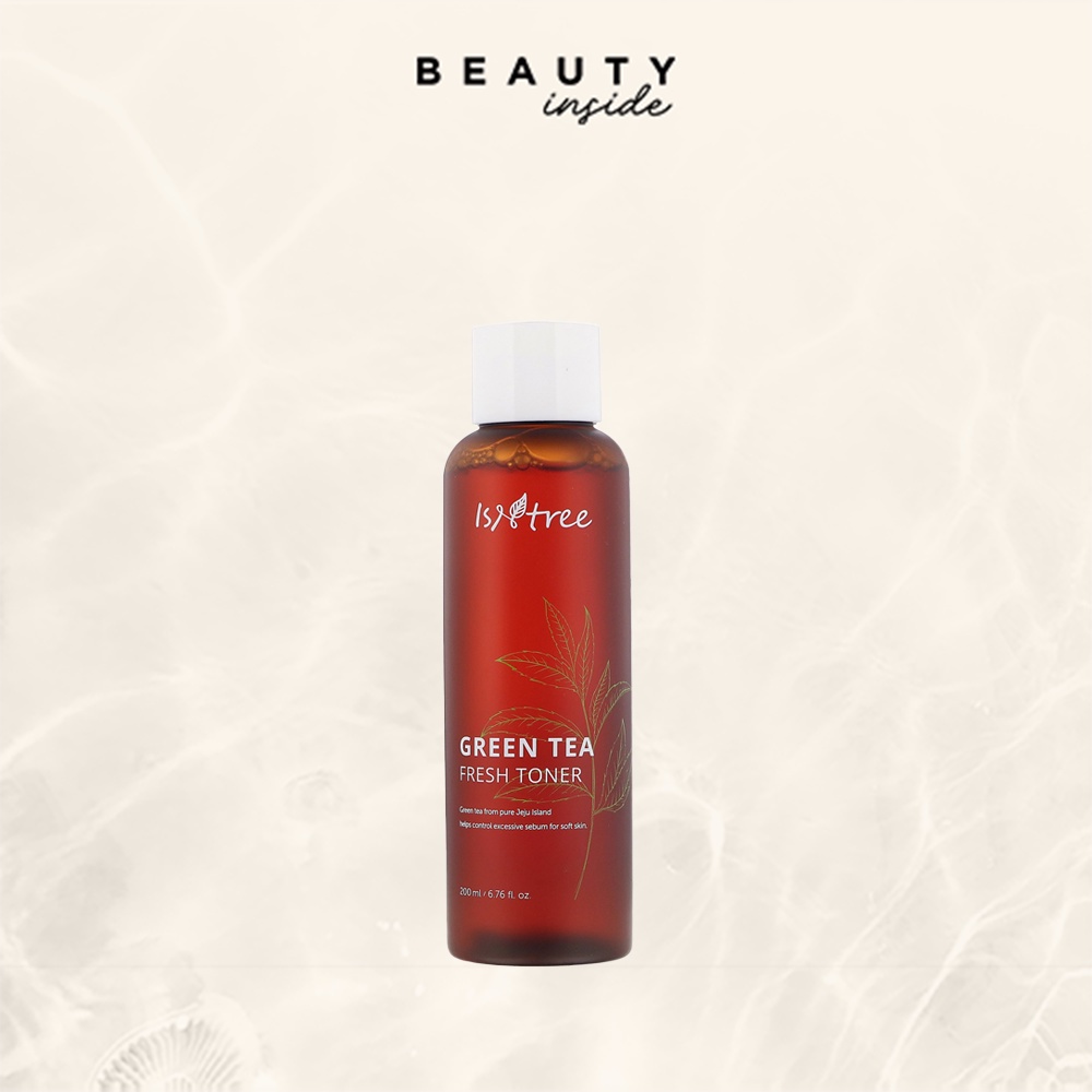 Nước hoa hồng trà xanh giảm mụn ISNTREE Green Tea Fresh Toner 200ml IS0007