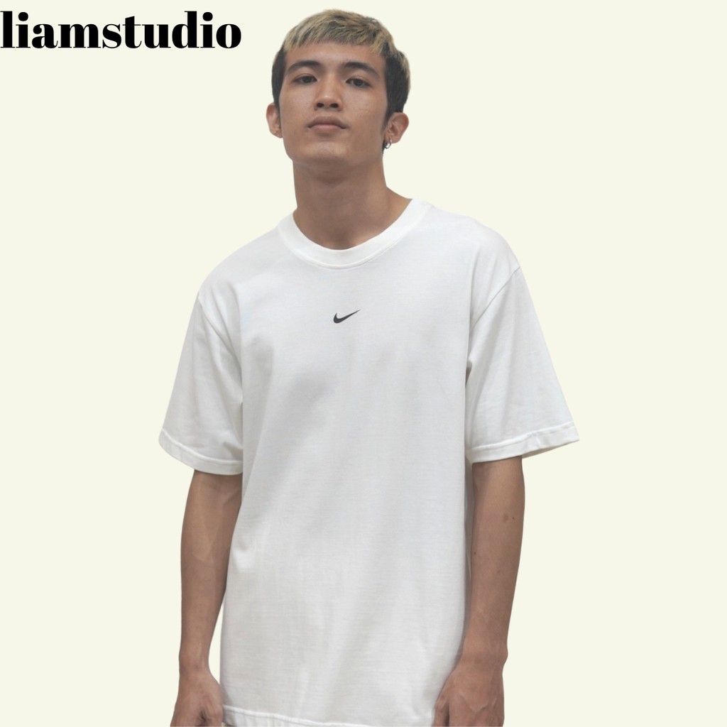 [𝐅𝐑𝐄𝐄𝐒𝐇𝐈𝐏] ÁO THUN BASIC "SWOOSH TEE" UNISEX HÀNG VNXK FORM OVERSIZE ( hình thật shop chụp )