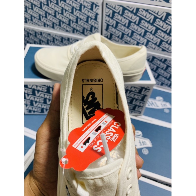 Giày Thể Thao Classic Trắng Thắt Dây Nam Nữ Chuẩn Box Xanh