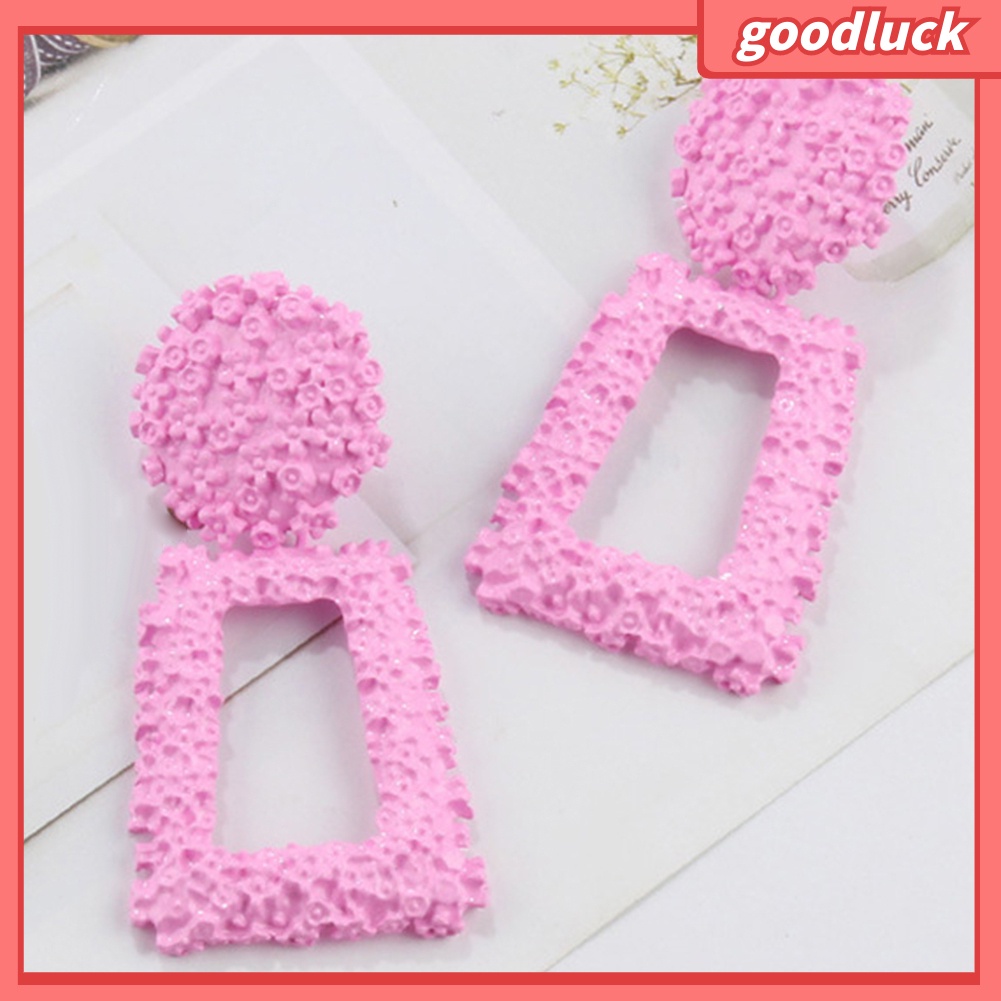 Bông tai thiết kế kiểu dáng hình học thời trang cho nữ