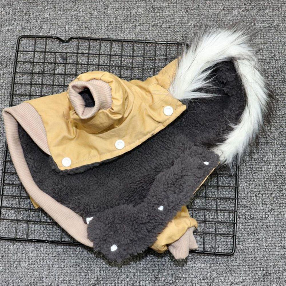 Elsweorth Áo Khoác Phao Siêu Nhẹ Giữ Ấm Mùa Đông Cho Chó Mèo Cỡ Nhỏ Vừa Chihuahua