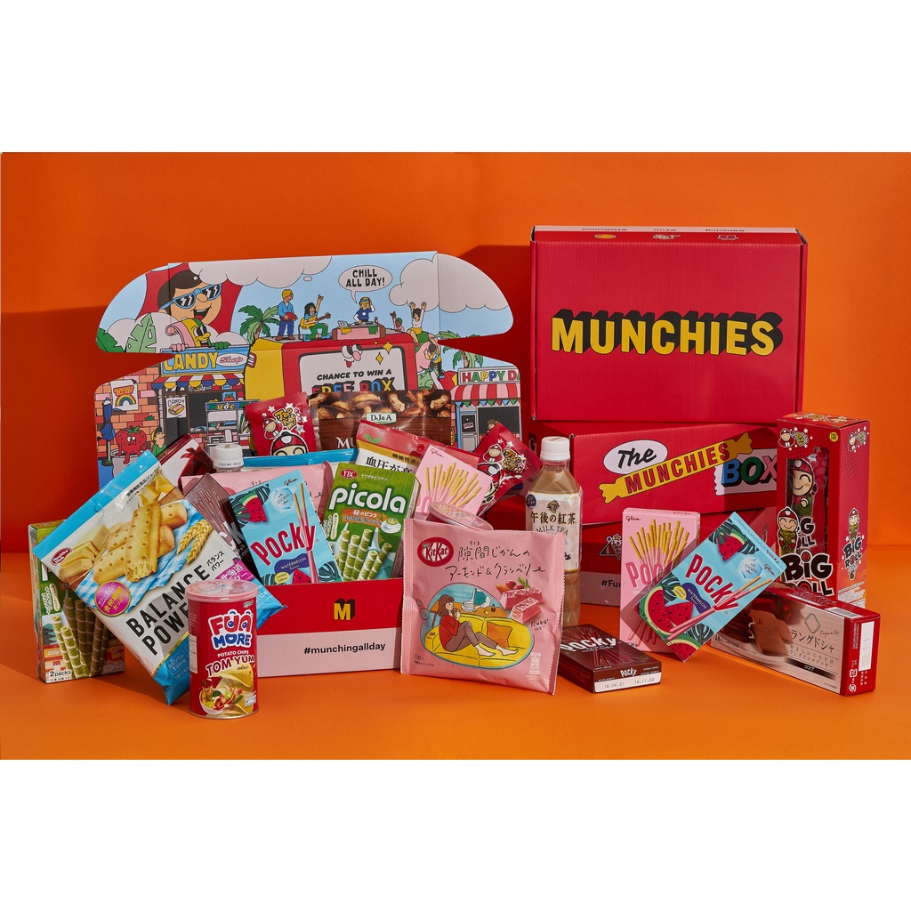 Hộp quà MUNCHIES bánh kẹo Nhật Bản - Hộp quà kỷ niệm, hộp quà tặng bạn trai - bạn gái, tặng nhân viên, tặng sinh nhật | BigBuy360 - bigbuy360.vn