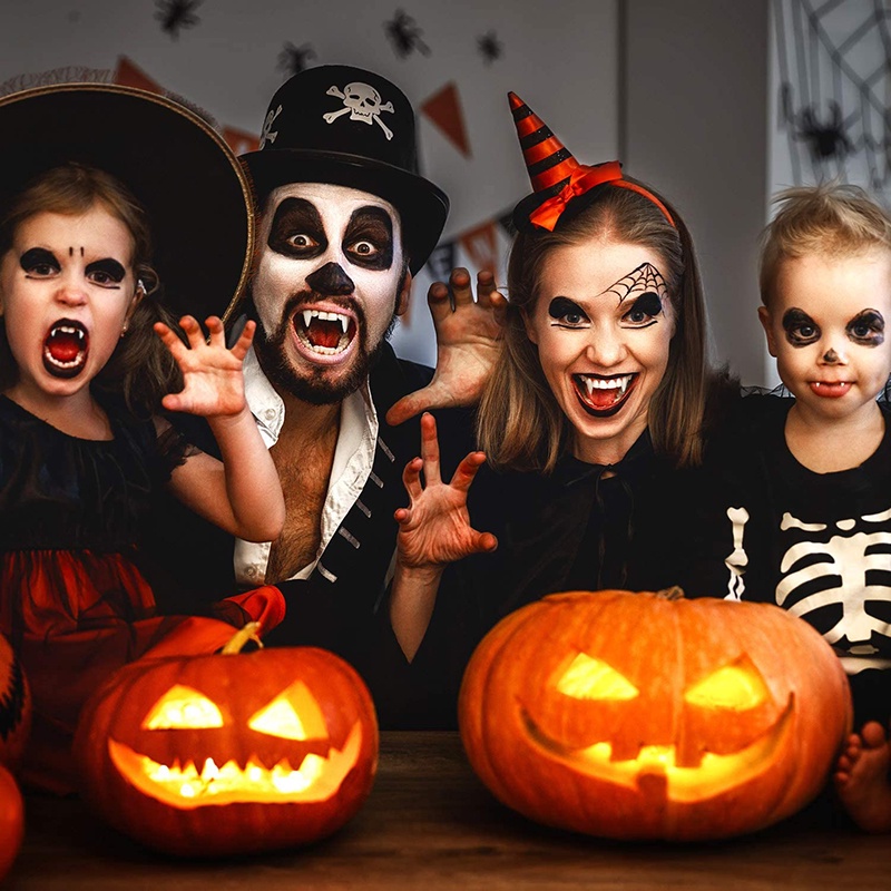 1 Cặp Răng Ma Cà Rồng Giả Hóa Trang Halloween
