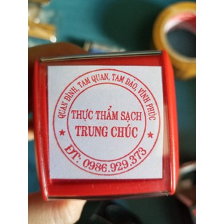 Khắc dấu tròn theo yêu cầu