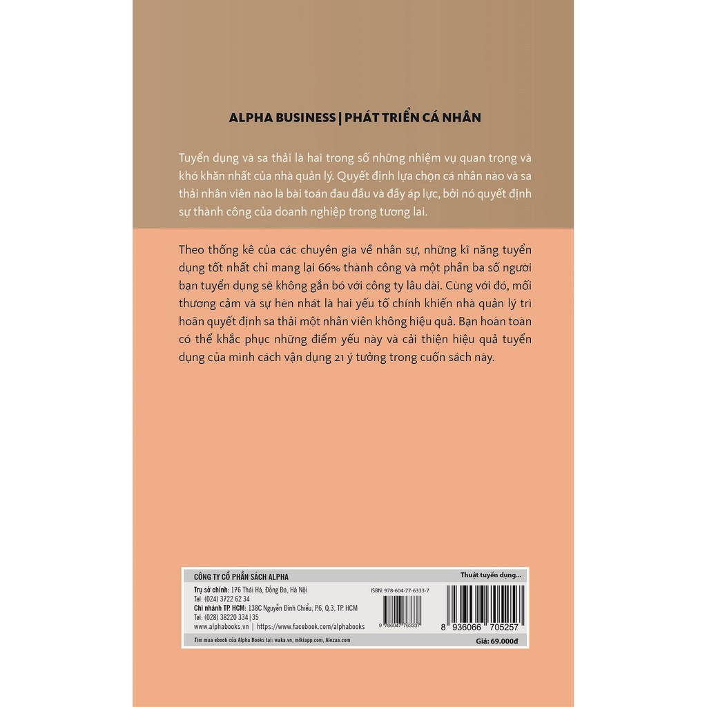 Sách > Thuật Tuyển Dụng Và Sa Thải - Brian Tracy