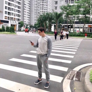 Bộ nỉ nam uniqlo