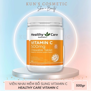 Viên Nhai Mềm Bổ Sung Vitamin C Healthy Care Vitamin C