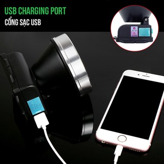 Đèn Pin Đội Đầu Cao Cấp CKV-5678USB