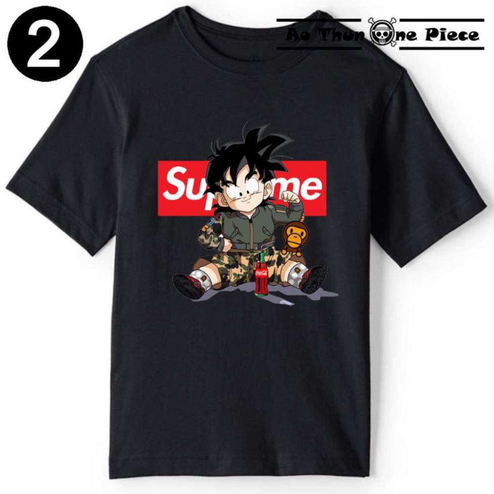 ⚡️SALE HOT⚡️Áo Thun In Hình SONGOKU SUPREME Áo Đen [Nhiều Mẫu] "Cực Đẹp, Siêu Cute" - Áo Thun Dragon Ball