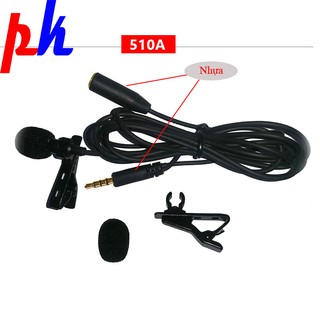 Micro cài áo 4 khấc dùng cho điện thoại (BH 3th)
