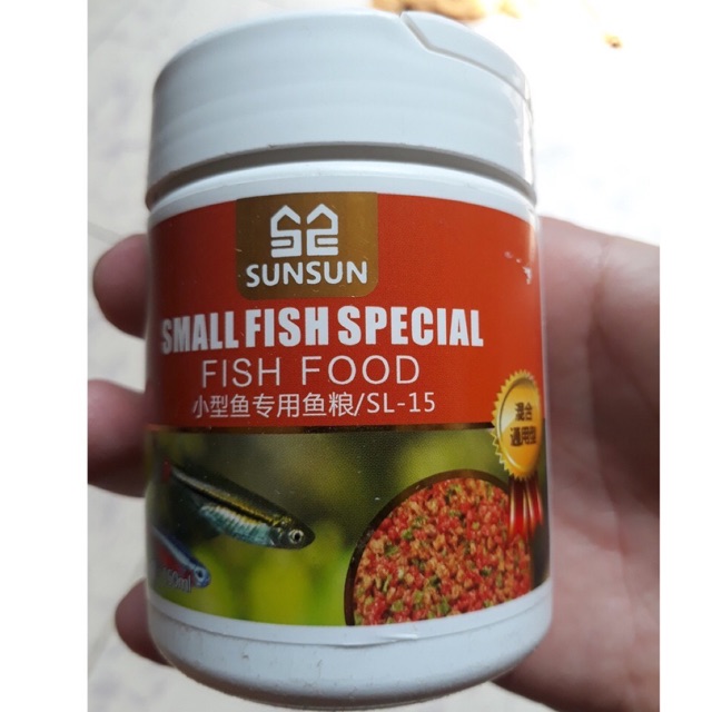 Thức ăn cho cá hiệu SunSun hộp 150ml