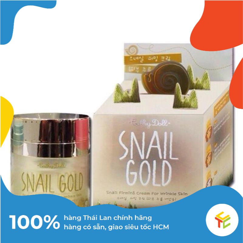 KEM DÀNH CHO DA BỊ LÃO HOÁ SNAIL GOLD CỦA THÁI LAN