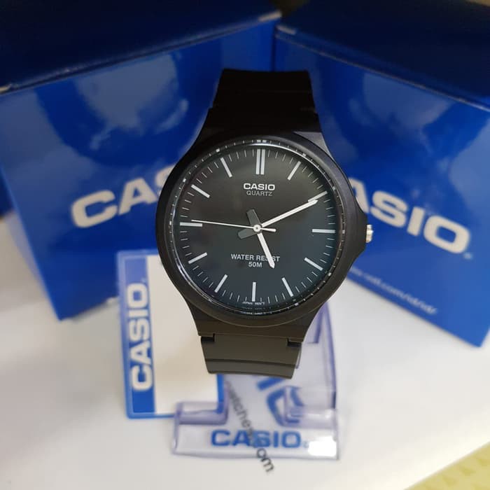 Đồng hồ nam dây nhựa Casio Anh Khuê MW-240-1EVDF