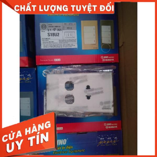 mặt ổ cắm công tắc sino s18