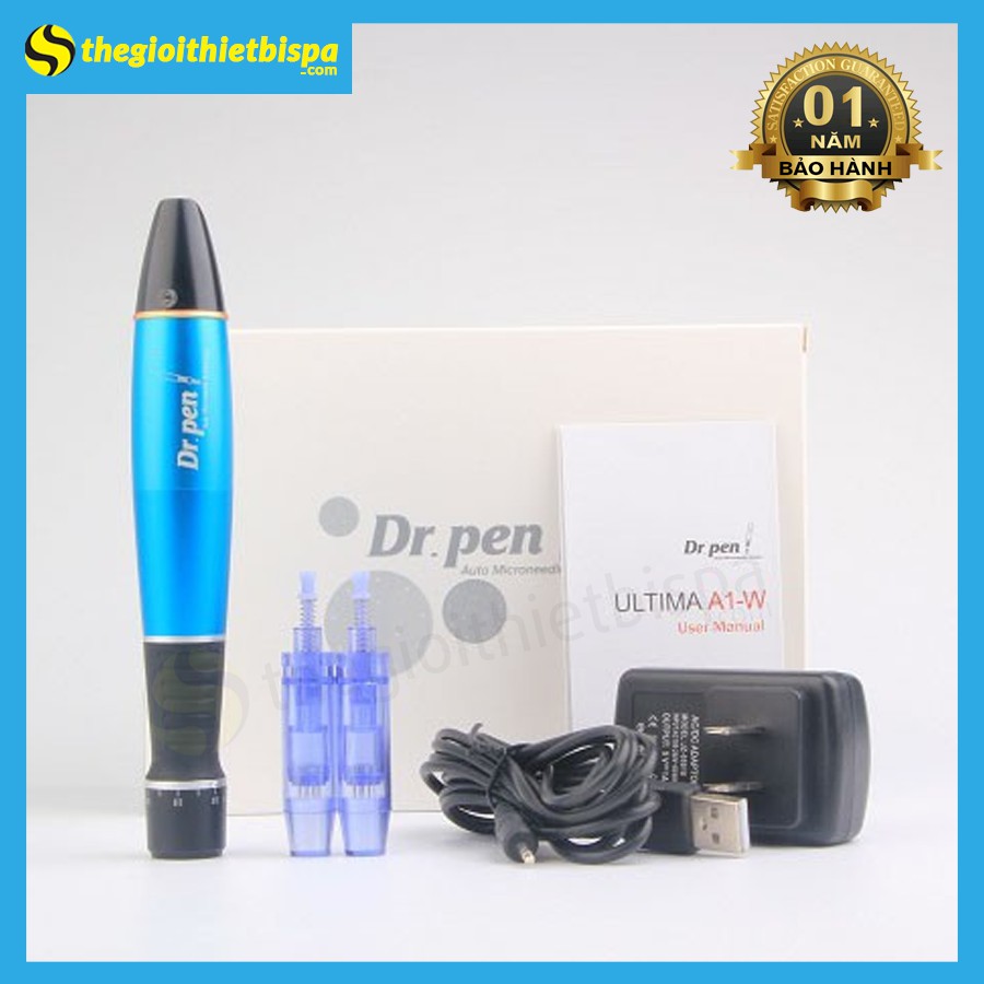 Máy Lăn Kim, Máy Phi Kim Dr Pen A1-W(Có Tích Điện)