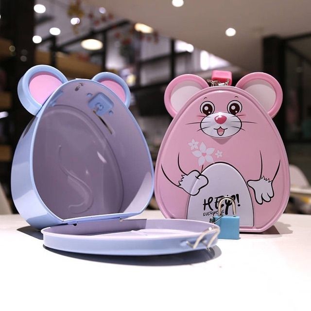 Chuột  tiết kiệm tiền có khóa hàng loại 1 to đẹp