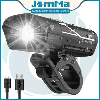 [Mới nhất 2020] Đèn pha siêu xe đạp có thể sạc lại USB 10 giờ trở lên 600 Lumen Đèn trước sáng và đèn LED phía sau đuôi, 5 tùy chọn chế độ ánh sáng Phù hợp với tất cả xe đạp, đường, núi