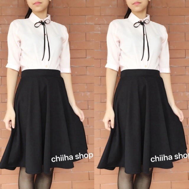 chân váy dài vintage