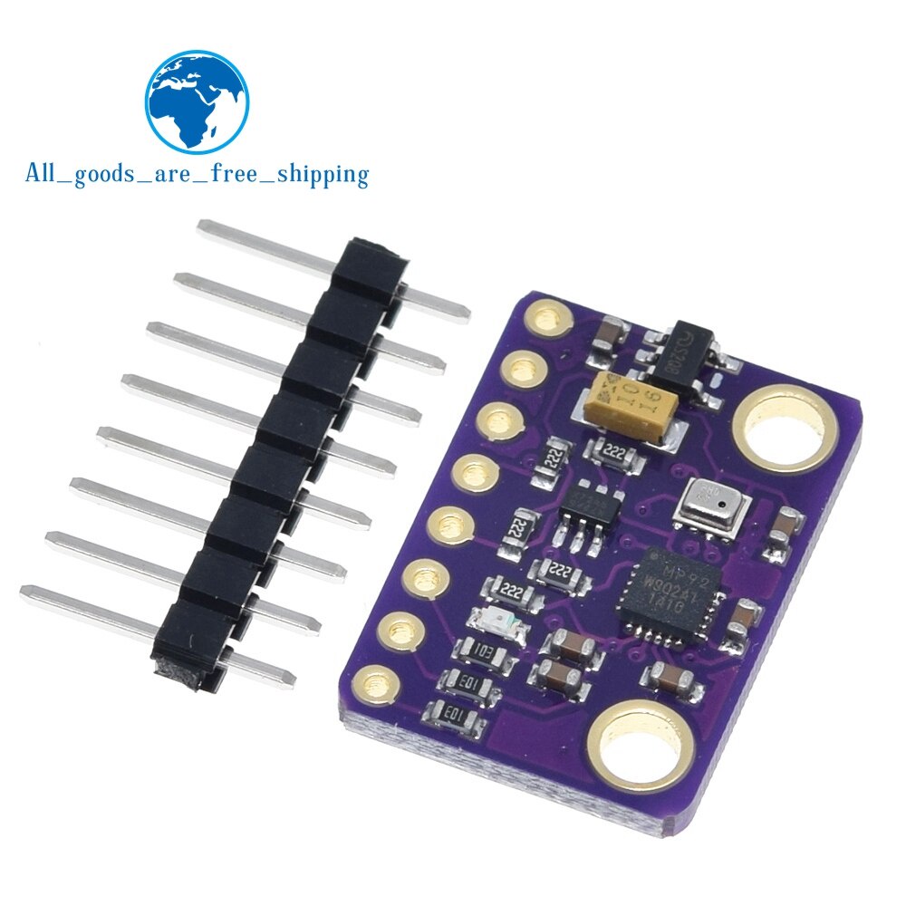 Mô Đun Cảm Biến 9 Trục MPU-9250 MPU9250 BMP280 SPI IIC / I2C 10DOF GY-91 Cho Arduino 3-5V