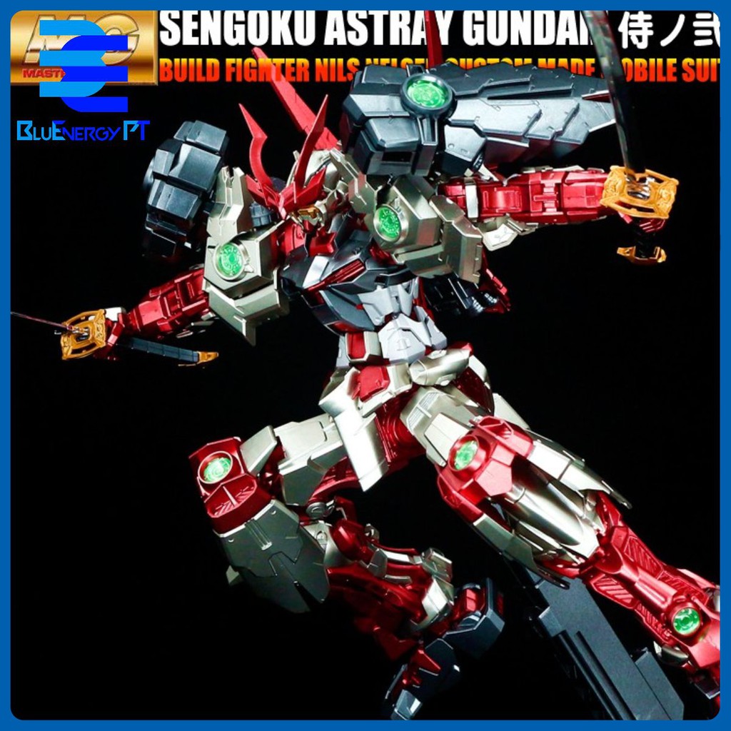 Mô hình Gundam Bandai Metal Coloring MG1: 100 Chiến quốc đỏ dị giáo