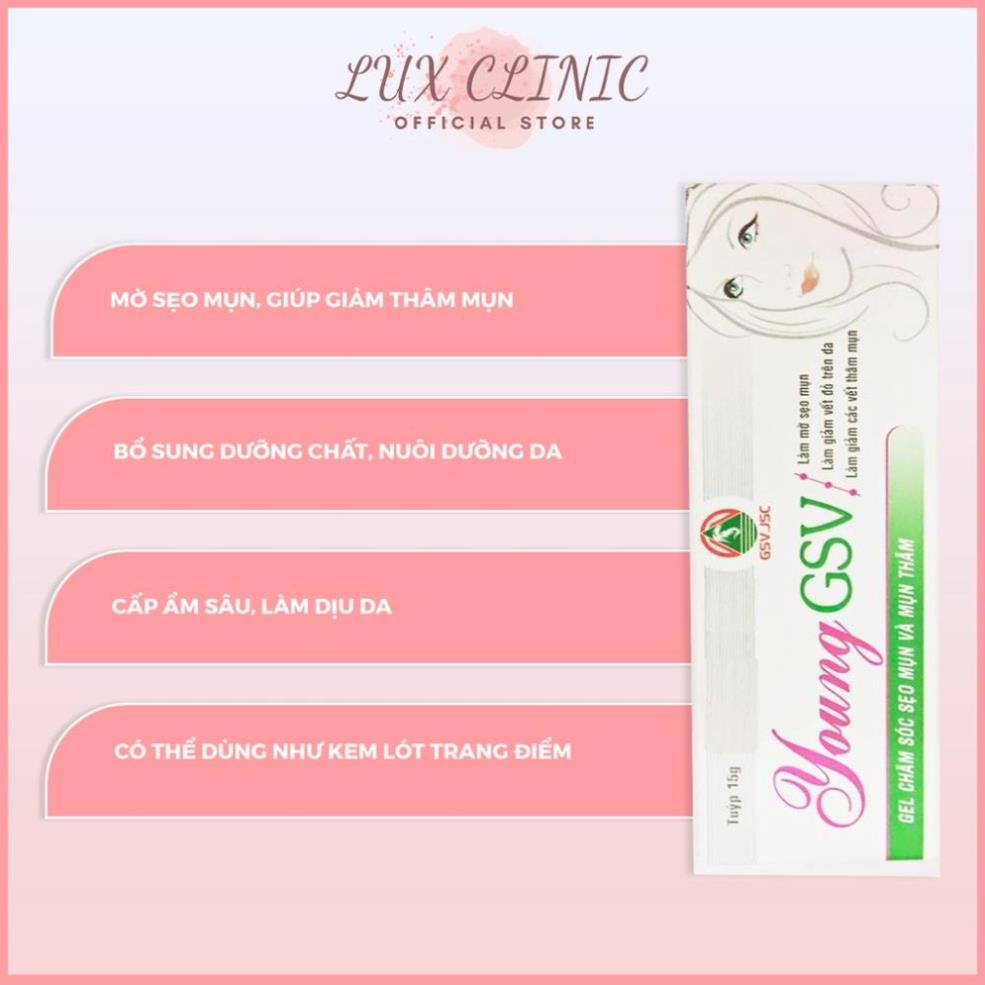 Kem làm mờ sẹo thâm Young GSV Aloe Barbadensis Extract cho mọi loại da 15g