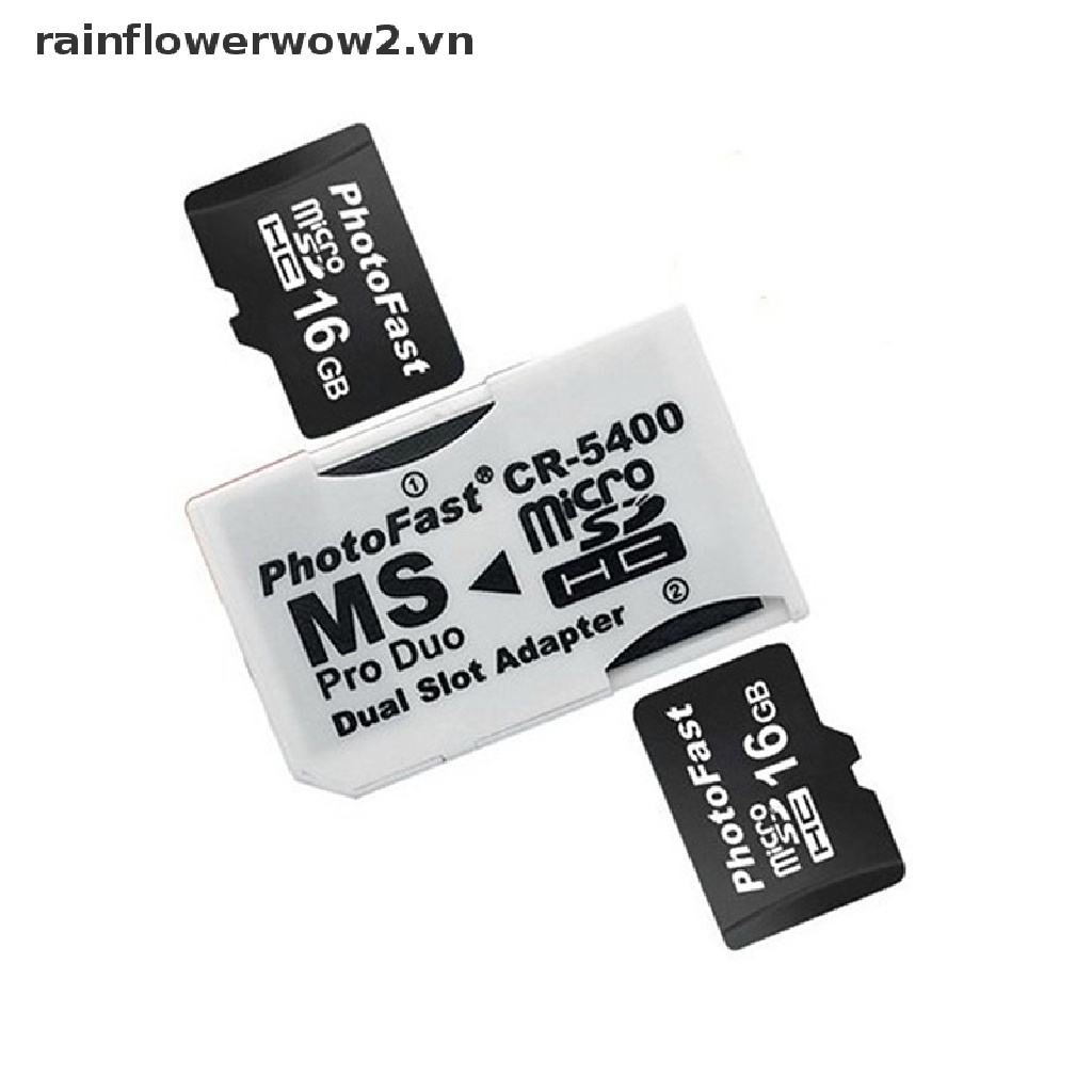 Đầu Đọc Thẻ Nhớ Micro SD SDHC TF 2 Ngăn Cho PSP