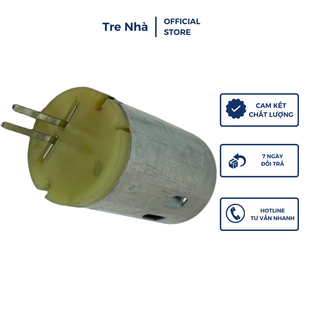 Động cơ ô tô DC12V 21500 vòng / phút tốc độ cao mô-men xoắn cao DIY tàu mô hình xe mô hình điện