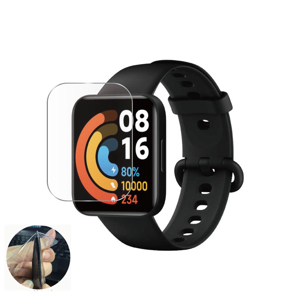 Set 4 MiếNg DáN TPU Hydrogel BảO Vệ MàN HìNh Cho ĐồNg Hồ Xiaomi Redmi Watch 2
