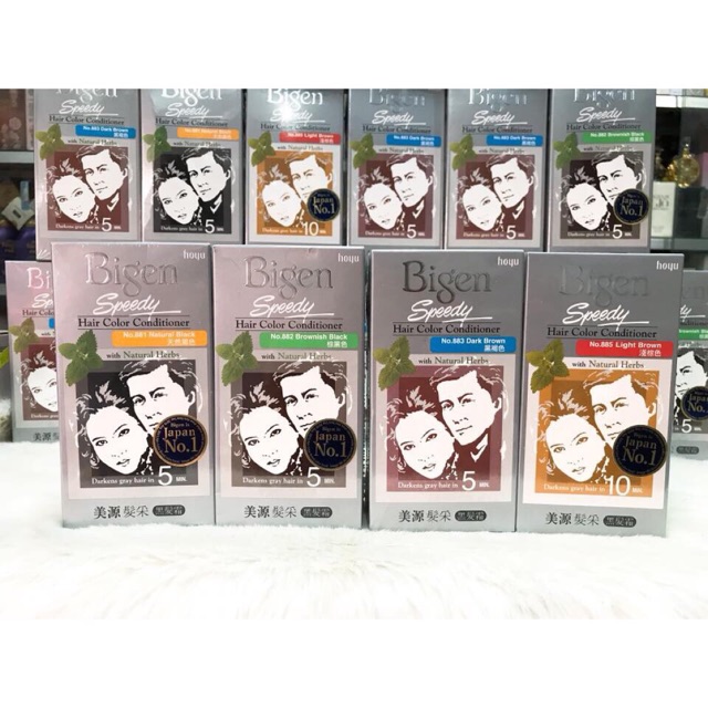 Thuốc Nhuộm Tóc Bigen Speedy Hair Color Conditioner nhập khẩu chính hãng công ty
