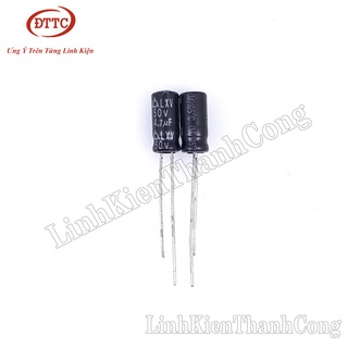 Bộ 50 Chiếc Tụ Hóa 4.7uF 50V (5x11mm)