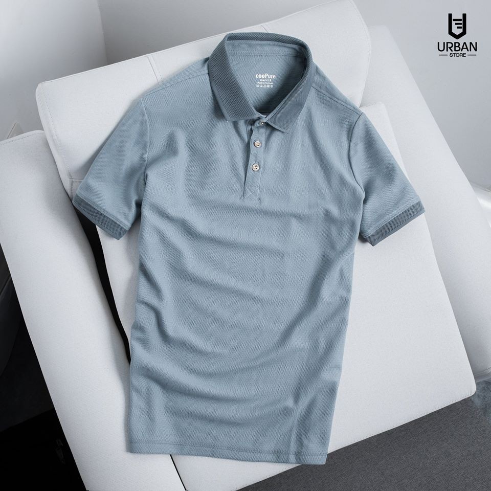 Áo Polo Nam, chất vải Modal, thiết kế Cổ Dệt cooPure 💖 Urban store | BigBuy360 - bigbuy360.vn