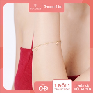 Lắc tay vàng 10k LLF71 Huy Thanh Jewelry