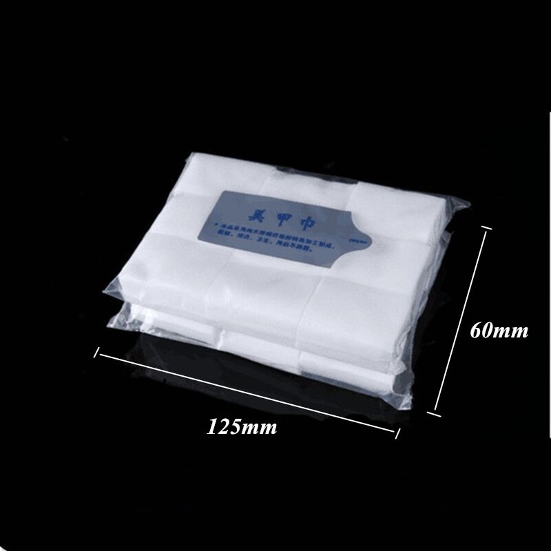 [Hàng mới về] Bộ 900 miếng bông cotton tẩy sơn móng tay