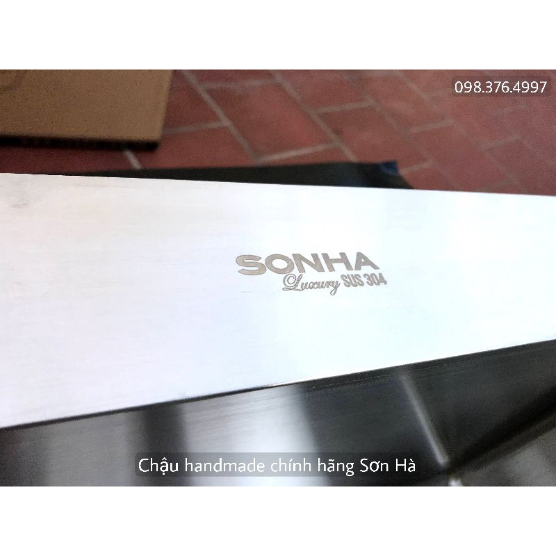 Chậu rửa bát Luxury Sơn Hà HM.X.2C.82.2.3 chính hãng