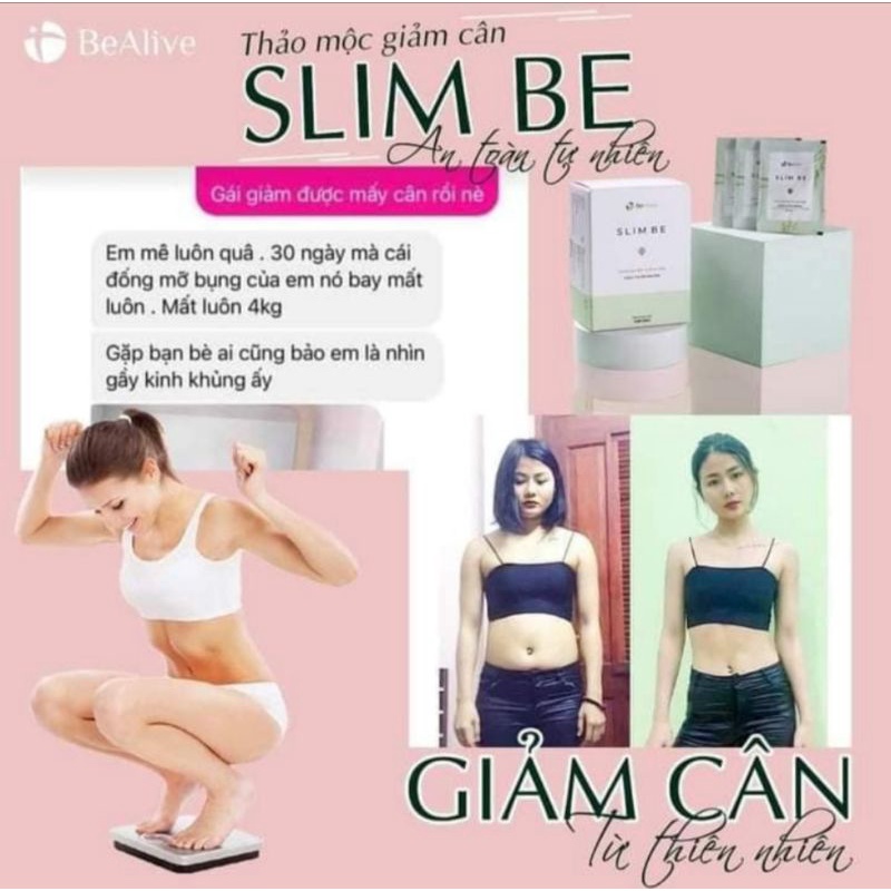 Giảm Cân Slim Be Trà Giảm Cân Chính Hãng Giảm Mỡ  Nhanh Chóng